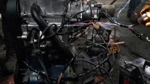 Двигатель от Оки после переборки