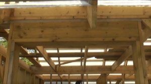 Каркасная баня/гараж на плите (фундамент, каркас, перекрытие)