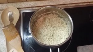 Гарнир рис рассыпчатый, быстрый и простой рецепт в кастрюле. Пропорция 1 к 1.5