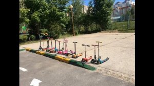 2018-Спортивный праздник на самокатах с элементами ПДД