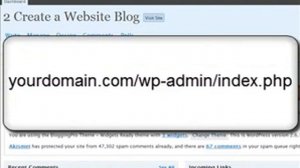 Creating and Editing a WordPress Blog