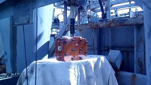 Работа масляного выключателя 35 кВ.