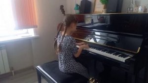 Парфёнова Полина 9 лет. А.Гладковский "Маленькая танцовщица "