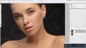 Ретушь студийного портрета в Photoshop. Уроки обработки фотографий для начинающих.