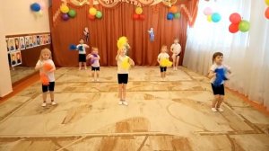 Урок хореографии в старшей группе