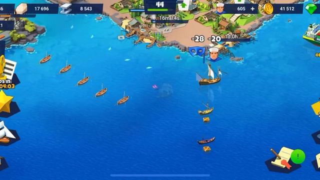 Seaport Ship Tycoon 1 week of playing смотреть онлайн