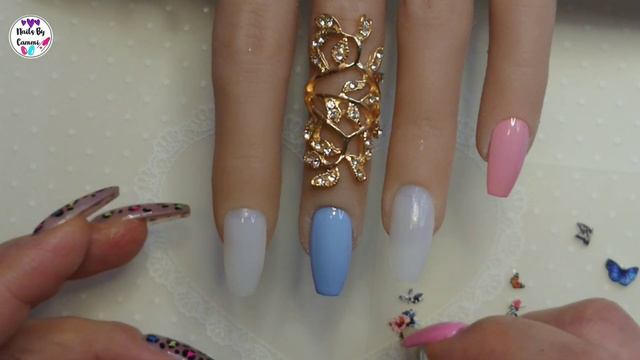 3d flower nails. Collab with Diana,Nikki and Ester смотреть онлайн