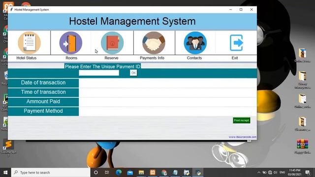 Hotel Booking System in python using SQLite Database смотреть онлайн