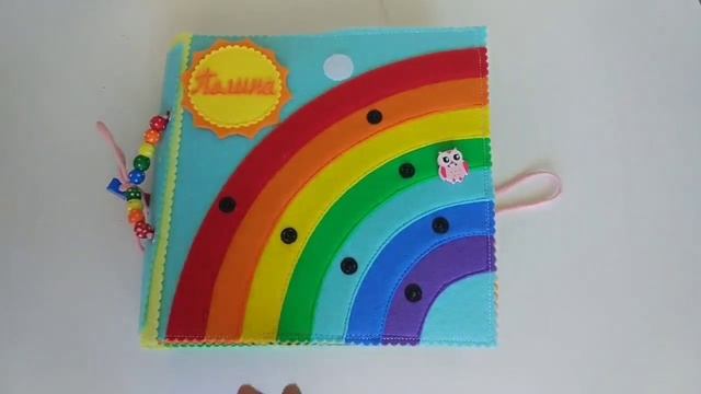 Развивающая книжка из фетра на заказ Quiet book by felt, busibook, smartbook for baby