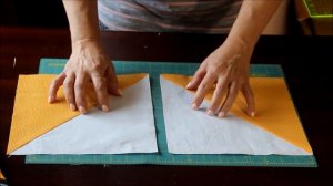 Лоскутное шитье - блок "Великолепные горы"