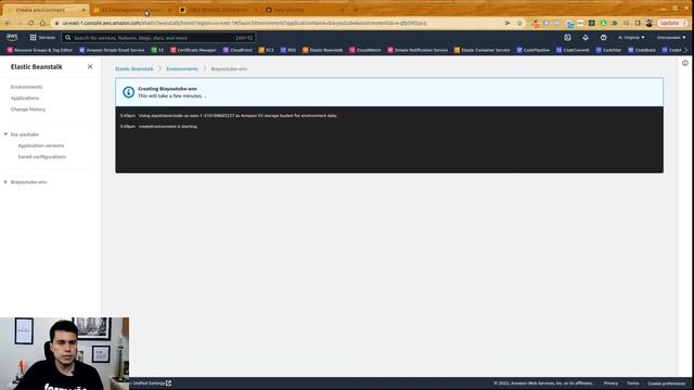Criando e rodando sua primeira app com Elastic Beanstalk e Docker