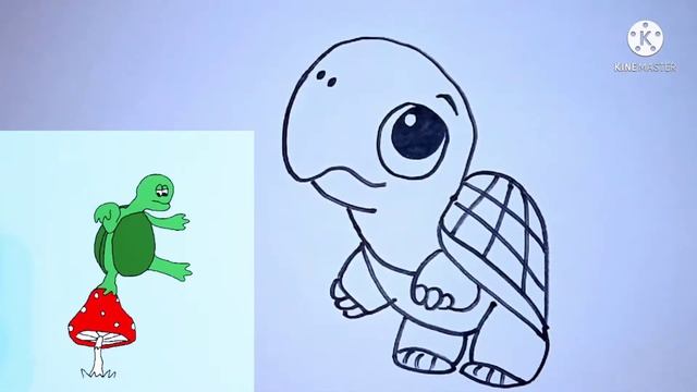 how to draw a turtle / как нарисовать черепаху смотреть онлайн