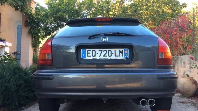 Honda Civic EJ9 1.4s Stock Exhaust VS Supersprint смотреть онлайн