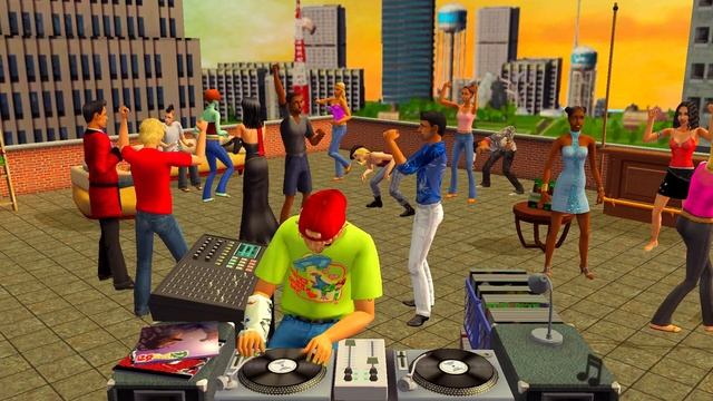 ? POLLY Medium and Fast Mix Downtown | The Sims 2: DJ смотреть онлайн