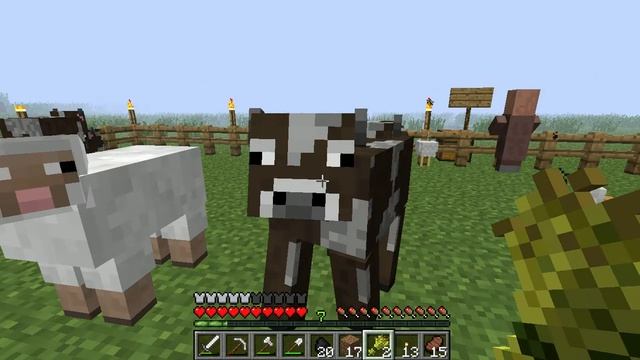 Minecraft How To: Animal Farm and Breeding смотреть онлайн