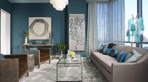 Дизайн интерьеров в бирюзовом цвете