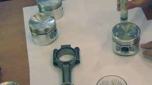 ВАЗ 2110 Турбо #24: Новая ШПГ. Нива поршни + шатун 2110.