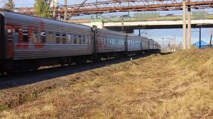 ТЭП70-0361 (РЖД/Окт, ТЧ-14) с поездом №349 Костомукша - СПб (РЖД/ФПК/Окт)