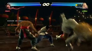 Tekken Tag Tournament 2: Forest Law + Marshall Law Tag Throw