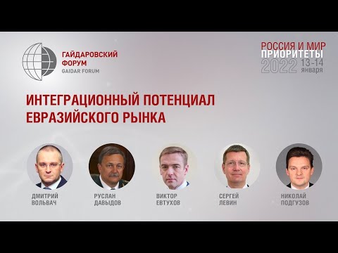 Интеграционный потенциал евразийского рынка