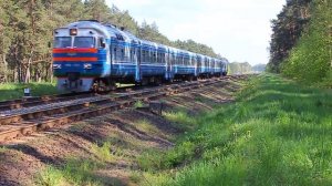 ДР1А-268 (БЧ, ТЧ-3 Барановичи) рейсом №6216 Горынь - Барановичи