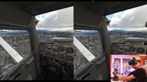 MSFS 2020 VR Test flight Cessna 152 Sochi Oculus Rift S - Тестирую VR в авиасимуляторе
