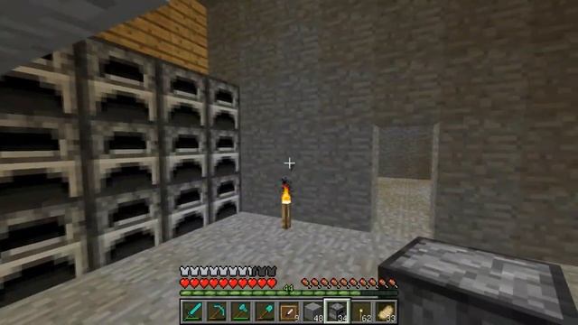 Minecraft - Выживание. Часть 21. Новый склад смотреть онлайн