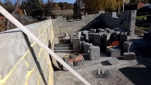 Строю баню из старых склеенных пеноблоков.