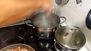 ★ Паста с морепродуктами в сливочном соусе.