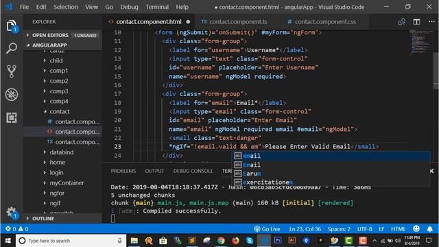 Template Driven Forms Part 2 | Angular Forms | Angular 6 Tutorial in Hindi (2019) [#43] смотреть онлайн