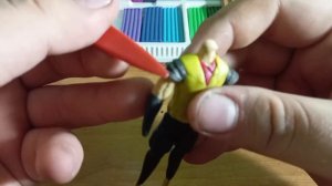 как слепить скорпиона Mortal Kombat 1 из пластилина