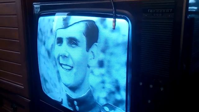 Ламповый телевизор Горизонт 206 с A/V входом смотреть онлайн