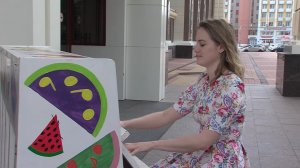 Пианино на улице