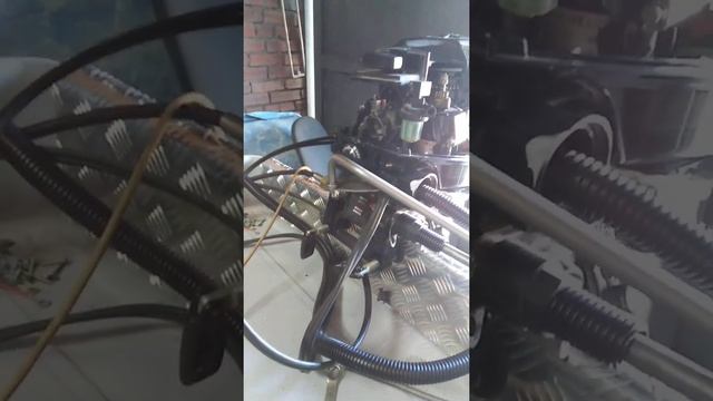 Mercury 9.9 с электро стартером и дистанционным управлением смотреть онлайн