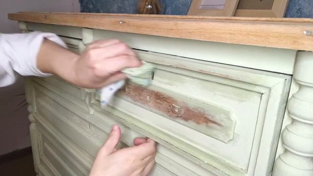 Алиса опять за старое ))) diy как покрасить комод переделка мебели смотреть онлайн