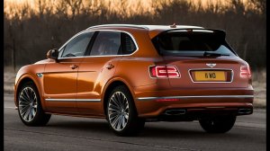Bentley Bentayga Speed 2020 - самый быстрый внедорожник в мире на 190 миль в час.