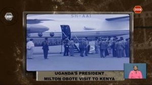 KBC Archives: Then Uganda's president Milton Obote visits Kenya