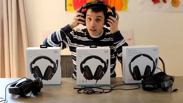 Évaluation des casques de jeu GSP 370, 600 et 670 d’EPOS смотреть онлайн