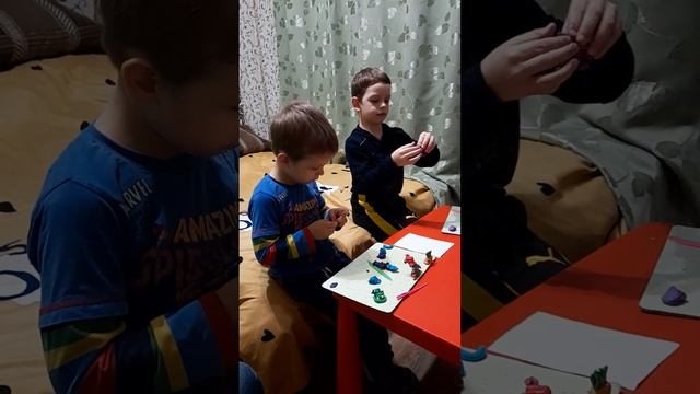 Тёма-Ваня лепка смотреть онлайн