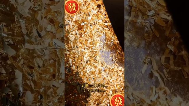 How to refine gold into fine gold flakes