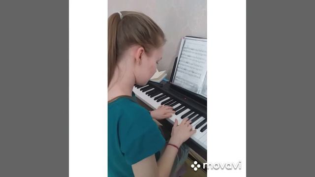 Экзамен на дистанционке! Музыкальная школа. Фоно. смотреть онлайн