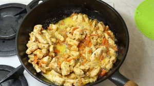 Макароны с куриным филе в духовке? Приятного просмотра.