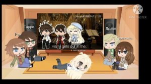 Harry Potter characters react to "Harry Potter in 99 seconds" •|• Реакция Гарри Поттера •••••••••••
