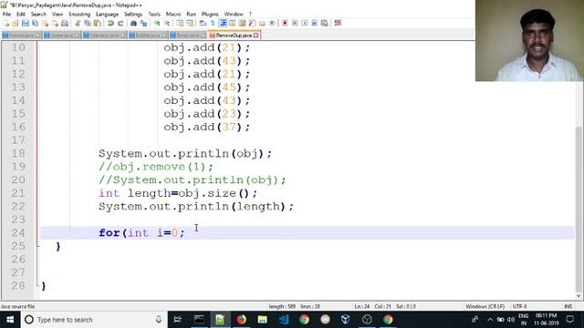 ?Remove duplicates in Array ☕Java Interview Programs ?? Campus Interview Programs ??? Java Jobs