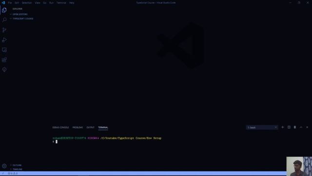 Setting up a development environment and workflow  | TypeScript Complete Guide