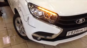 Тюнинг оптики Lada X-Ray