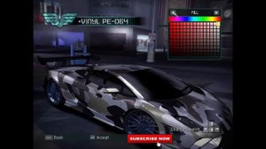 Need for Speed Carbon: Lamborghini Gallardo customization|| Need For Speed Carbon