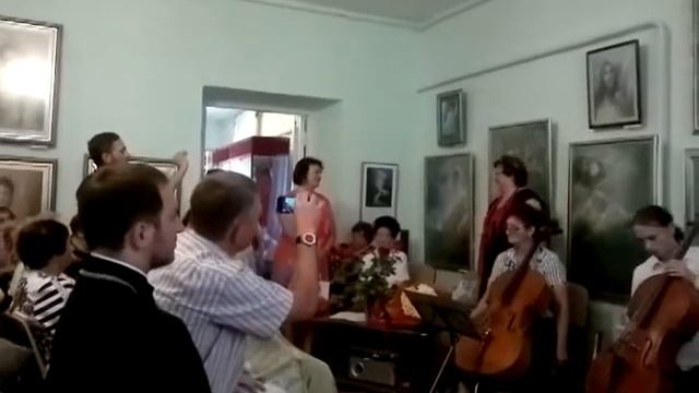 Поздравляю Татьяну Шевченко с открытием выставки в Ханском дворце в Бахчисарае