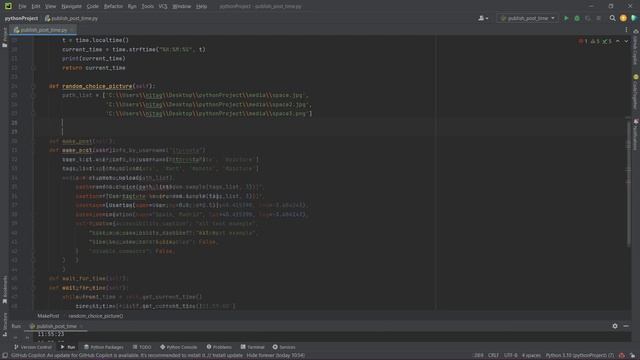 Авто создание поста по времени в Instagram с помощью Python? #python