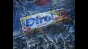 старая реклама жвачки Дирол из 90 х годов